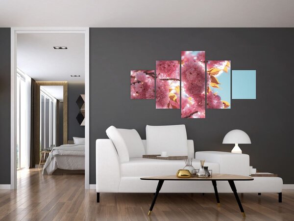 Obraz - Třešňový květ (125x70 cm)