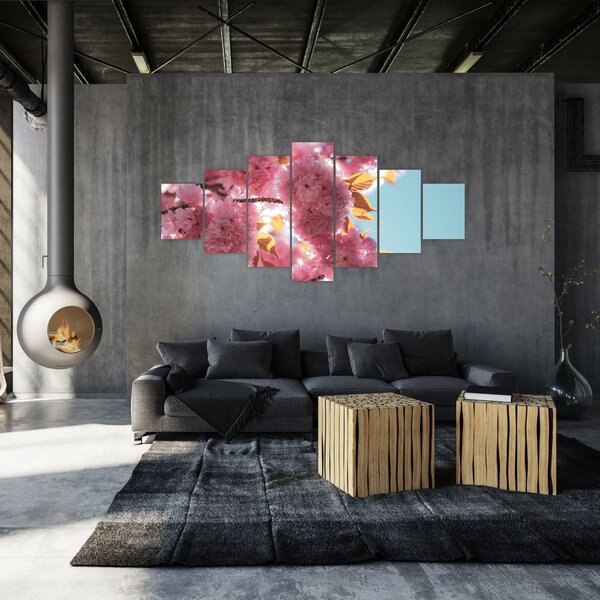 Obraz - Třešňový květ (210x100 cm)