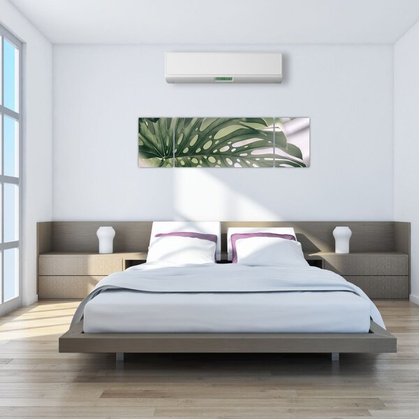 Obraz - List monstery (170x50 cm)