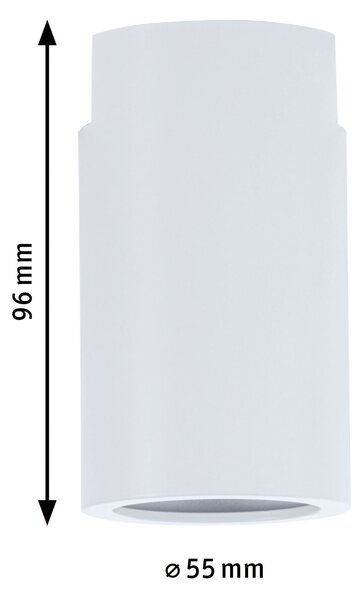 P 95702 URail lištový spot Socket E27 max. 20W 230V bílá - PAULMANN