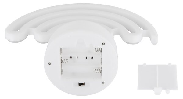 Stolní LED lampa PELANGI bílá/vícebarevná