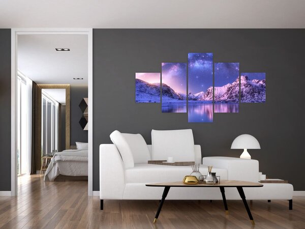 Obraz - Arktická krajina (125x70 cm)