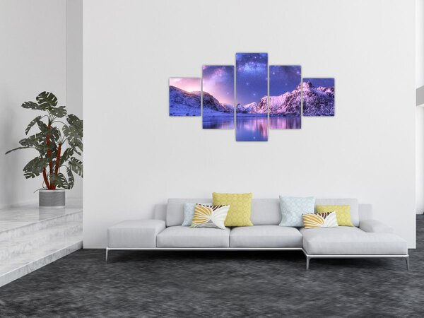 Obraz - Arktická krajina (125x70 cm)