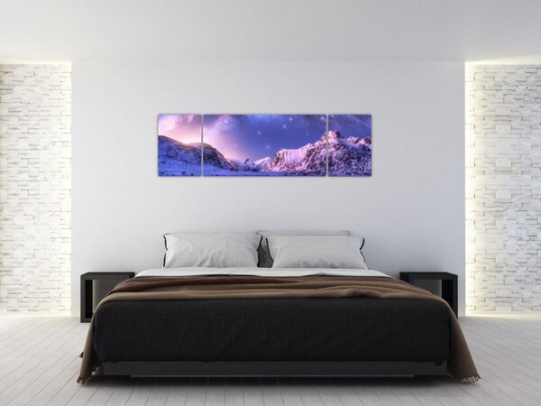 Obraz - Arktická krajina (170x50 cm)