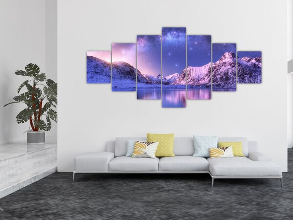 Obraz - Arktická krajina (210x100 cm)