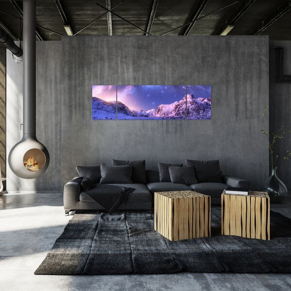 Obraz - Arktická krajina (170x50 cm)