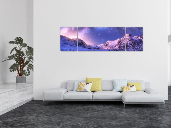 Obraz - Arktická krajina (170x50 cm)