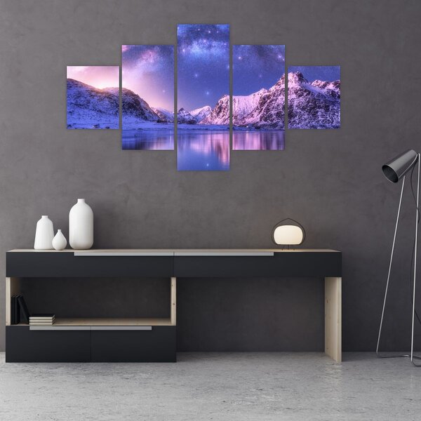 Obraz - Arktická krajina (125x70 cm)