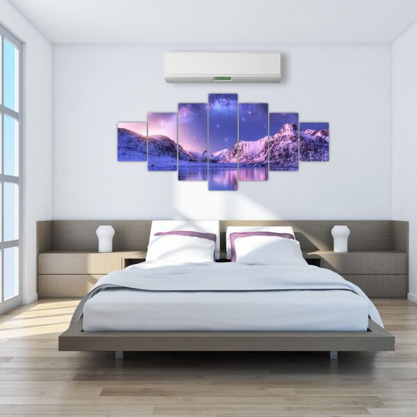 Obraz - Arktická krajina (210x100 cm)