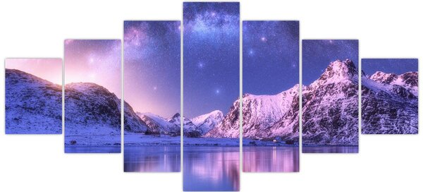 Obraz - Arktická krajina (210x100 cm)
