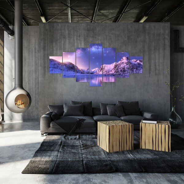 Obraz - Arktická krajina (210x100 cm)