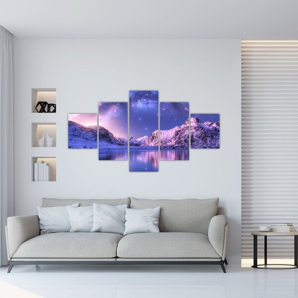 Obraz - Arktická krajina (125x70 cm)
