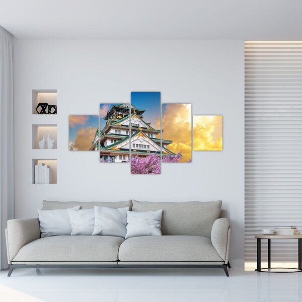 Obraz - Ósacký hrad (125x70 cm)