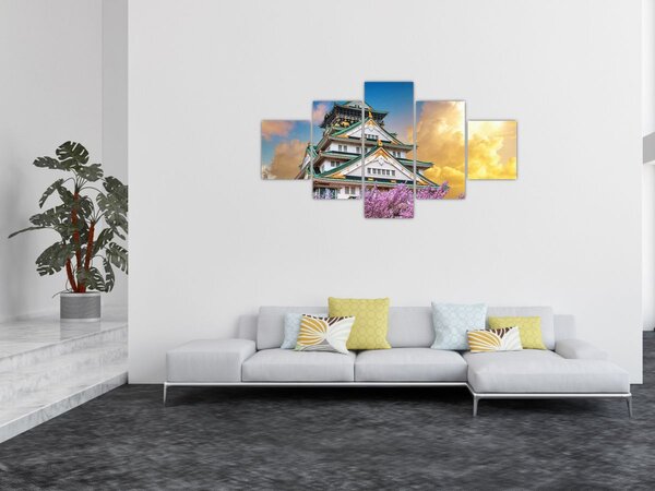 Obraz - Ósacký hrad (125x70 cm)