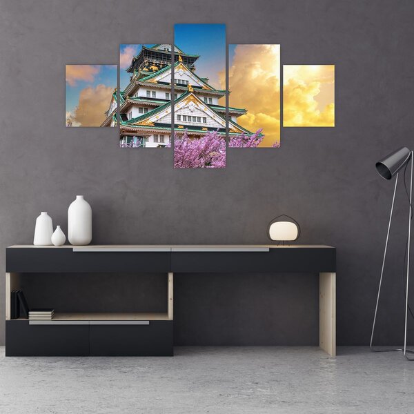 Obraz - Ósacký hrad (125x70 cm)