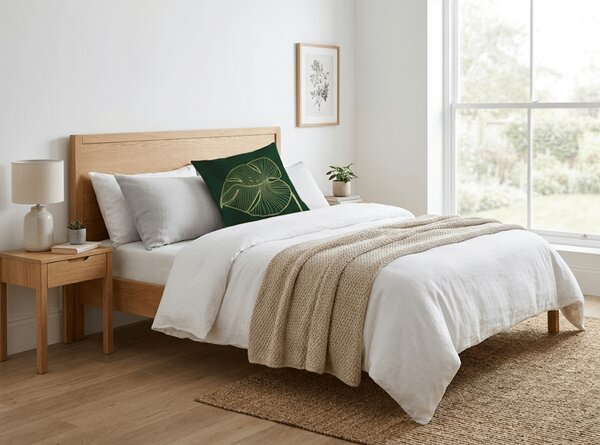 Povlak na polštář z mikrovlákna VENECIA 45x45 cm, tmavě zelený