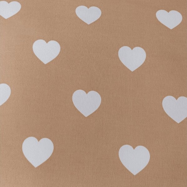 Povlečení z mikrovlákna CARAMHEART hnědé Rozměr povlečení: 70 x 90 cm | 140 x 200 cm