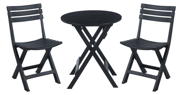 Zahradní set THALIOR - černý
