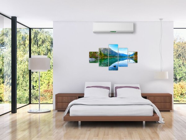 Obraz - Jezero Hintersee (125x70 cm)