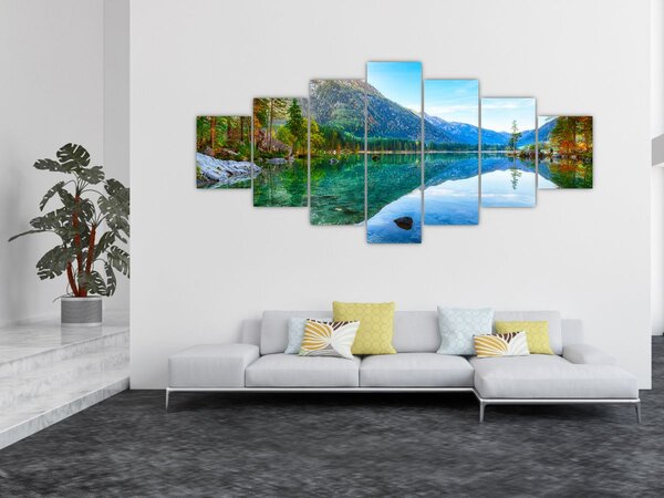 Obraz - Jezero Hintersee (210x100 cm)