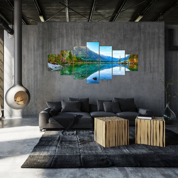 Obraz - Jezero Hintersee (210x100 cm)