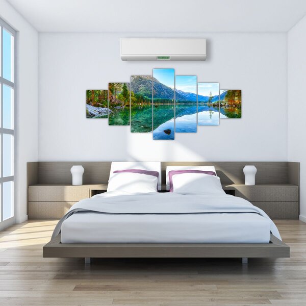 Obraz - Jezero Hintersee (210x100 cm)