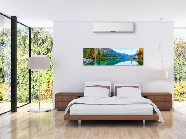 Obraz - Jezero Hintersee (170x50 cm)