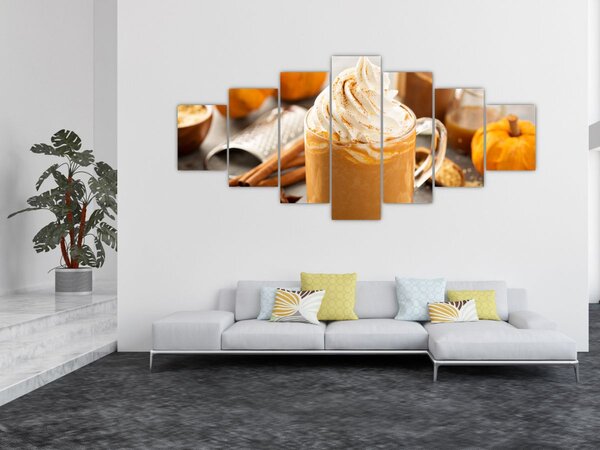 Obraz - Dýňové latte (210x100 cm)