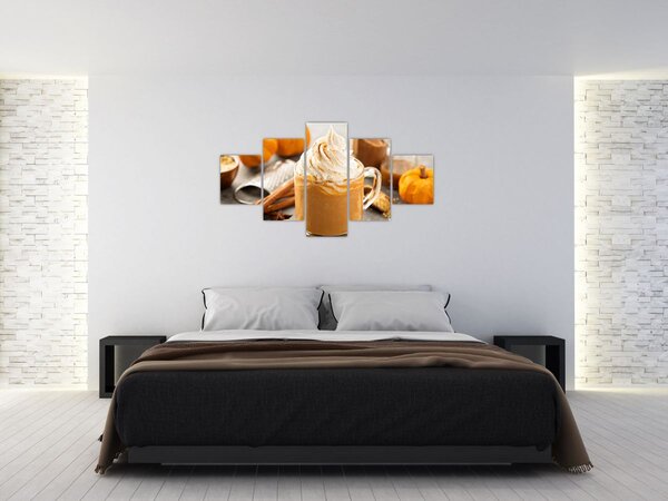 Obraz - Dýňové latte (125x70 cm)