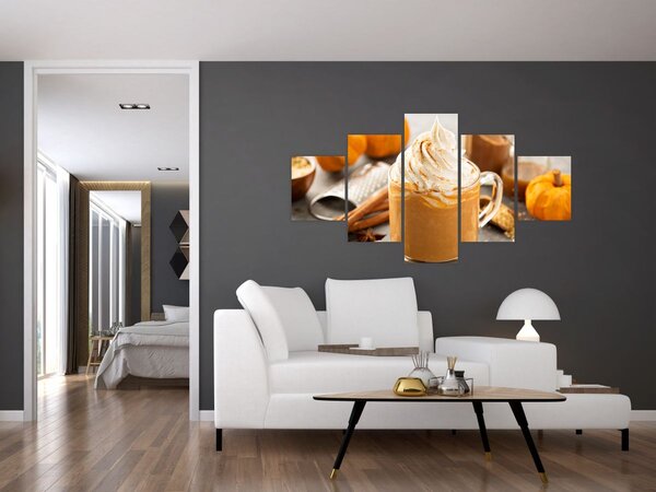 Obraz - Dýňové latte (125x70 cm)
