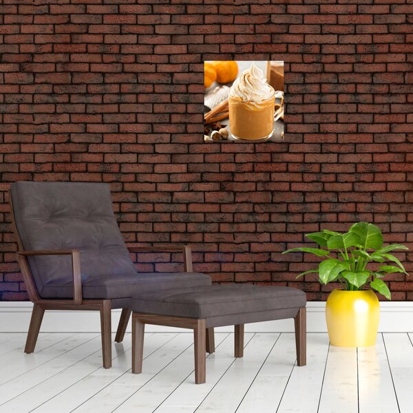 Obraz - Dýňové latte (30x30 cm)