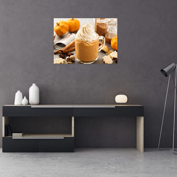 Obraz - Dýňové latte (70x50 cm)