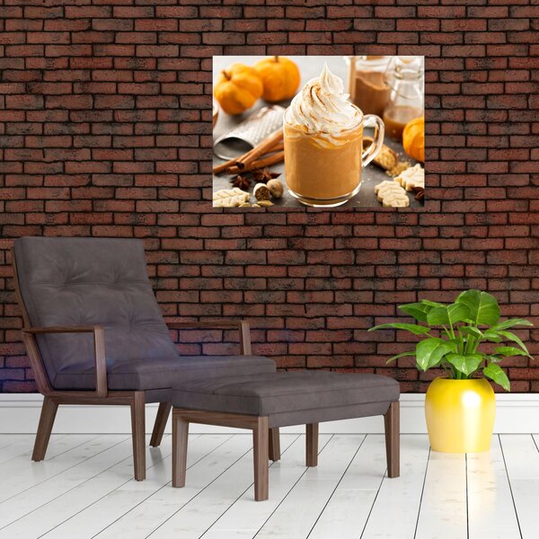 Obraz - Dýňové latte (70x50 cm)