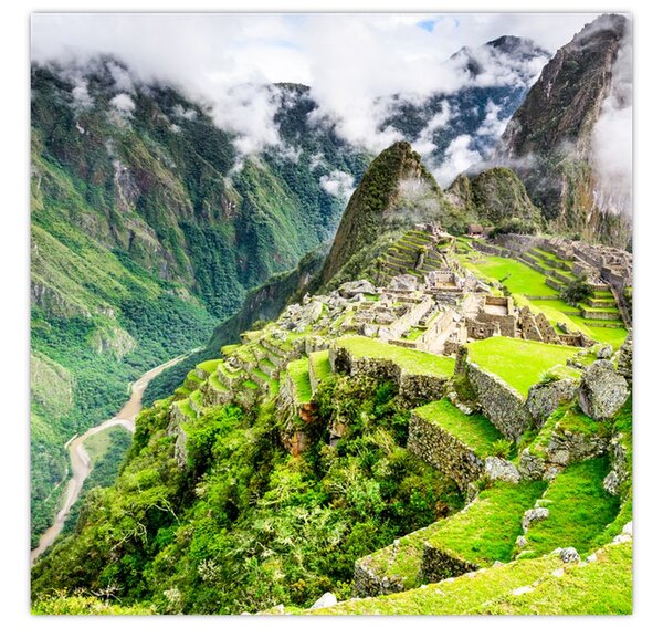 Obraz - Machu Picchu (30x30 cm)