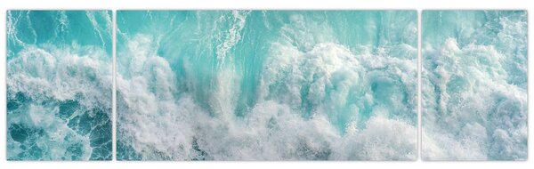 Obraz - Pohled na vlny oceánu (170x50 cm)
