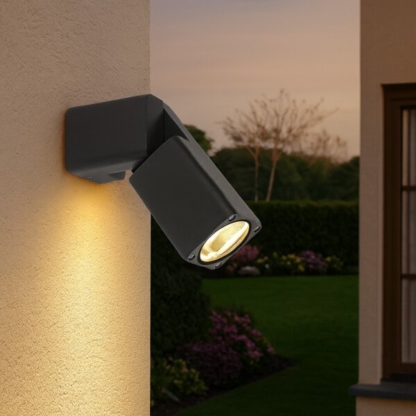 Rabalux 77193 - Ven. nástěnné svítidlo GORDES 1xGU10/15W/230V IP65