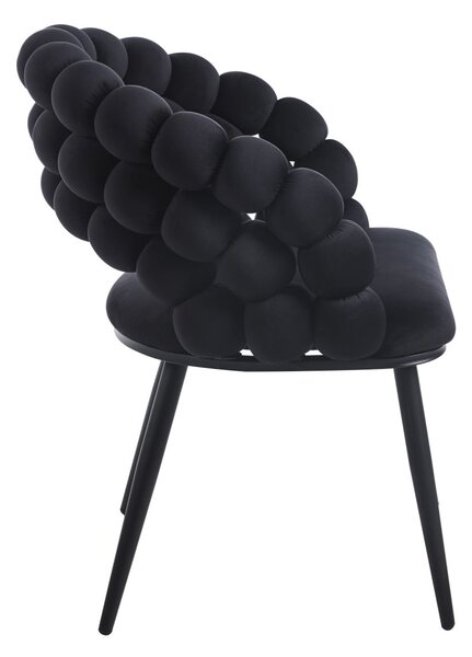 Designová jídelní židle GERTI - černá