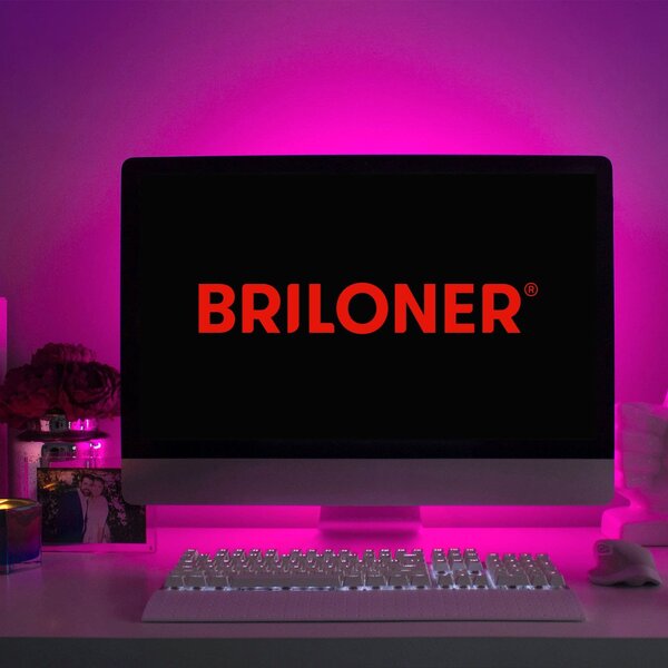 BRILO 2308-150 RGB LED pásek 500 cm 0,04W bílé - BRILO