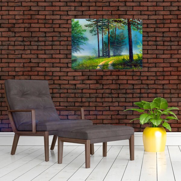 Obraz - Olejomalba krajiny (70x50 cm)