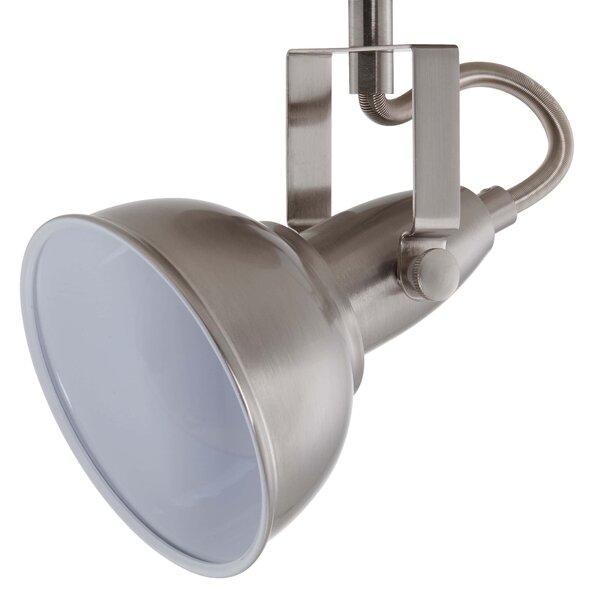 BRILO 2049-012 Bodové svítidlo pr. 10 cm 1x E14 40W satén-bílé - BRILO