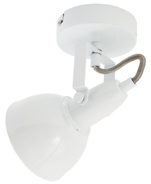 BRILO 2049-016 Bodové svítidlo pr. 10 cm 1x E14 40W bílé - BRILO