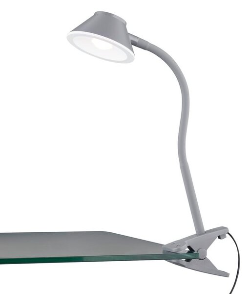 Stolní LED lampa BERRY šedá