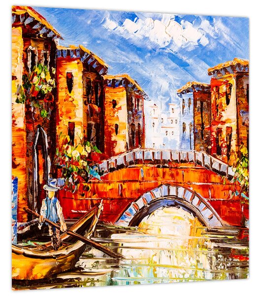 Obraz - Olejomalba města III. (30x30 cm)