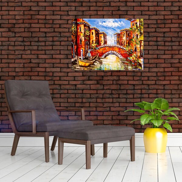 Obraz - Olejomalba města III. (70x50 cm)