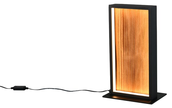Stolní lampa KALEA černá/přírodní