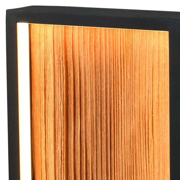 Stolní lampa KALEA černá/přírodní