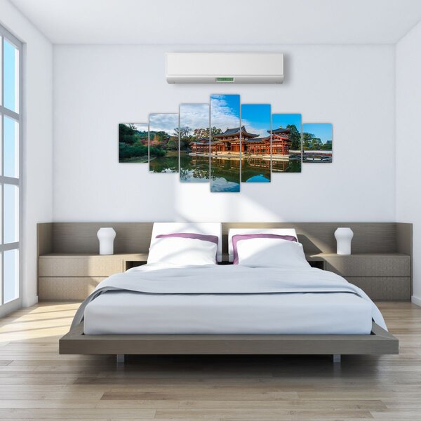 Obraz - Chrám Byodo-in, Japonsko (210x100 cm)
