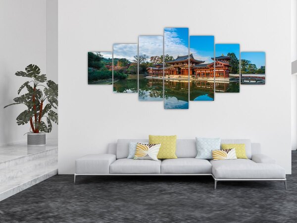 Obraz - Chrám Byodo-in, Japonsko (210x100 cm)