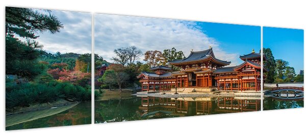 Obraz - Chrám Byodo-in, Japonsko (170x50 cm)