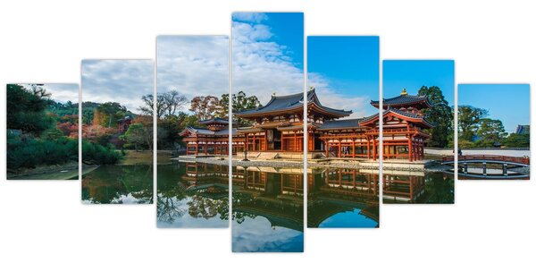 Obraz - Chrám Byodo-in, Japonsko (210x100 cm)